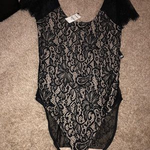 Express lace bodysuit